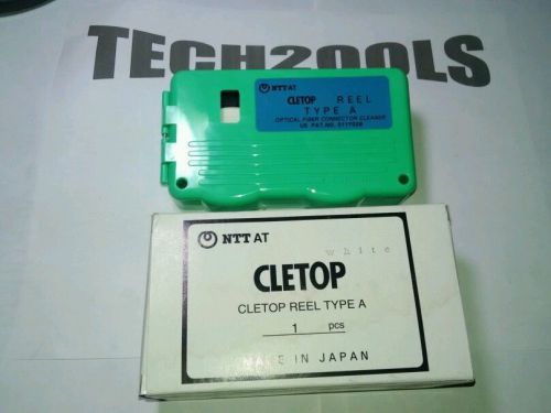 NEW - CLETOP Reel Type - A, Optical Fiber Connector Cleaner -In Original Package