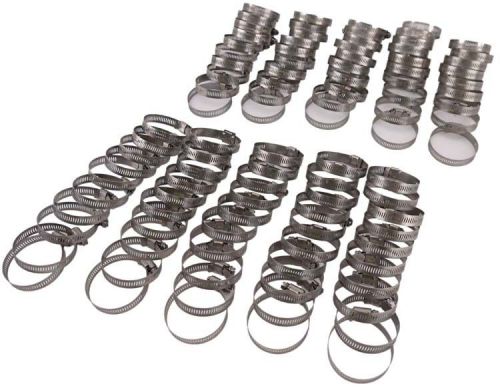 Lot 100 breeze power seal 1-9/16”-2-1/2” 40-64mm hose clamp stainless steel for sale