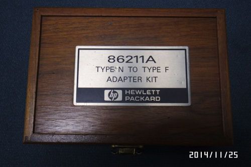 HP 86211A Accessory  Kit, Type-F, 75 ohm, DC to 2 GHz