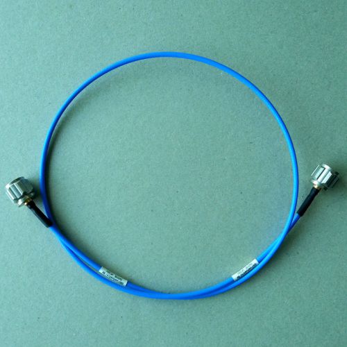 Huber+suhner multiflex 141 flexible microwave cable nm to nm alternative to semi for sale