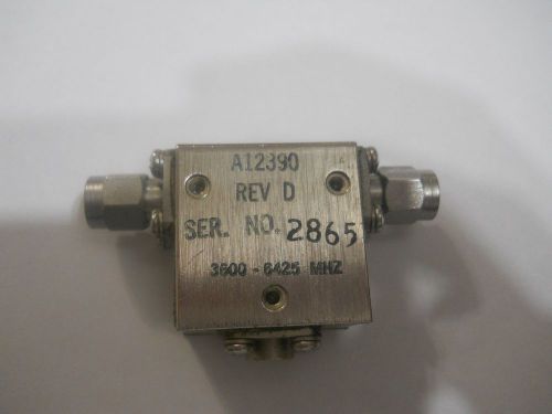 HARRIS Isolator 3600 - 6425 MHz A12390 REV D SMA MALE