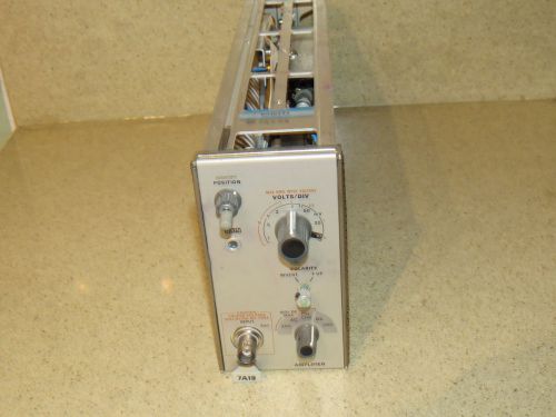 Tektronix 7a19  amplifier plug in (tp2) for sale
