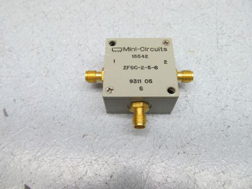 MINI CIRCUITS 15542  ZFSC-2-5-6 POWER SPLITTER/COMBINER  SMA (f) CONNECTORS
