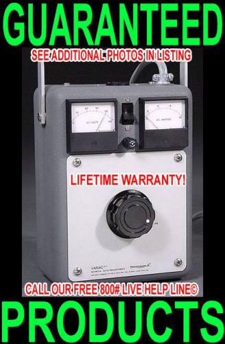 General radio w20mt3a 0-140v@0-18a dual metered variac ac test lifetime warranty for sale