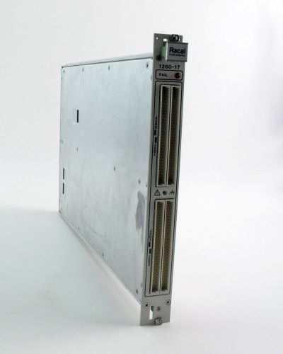Racal instruments 1260-17a opt. 01 80-ch. high density switch module 407165-001 for sale