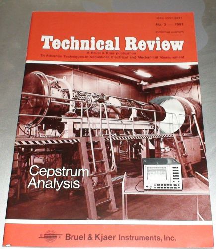 Bruel &amp; Kjaer Technical Review No.3 1981 - B &amp; K Instruments - Cepstrum Analysis