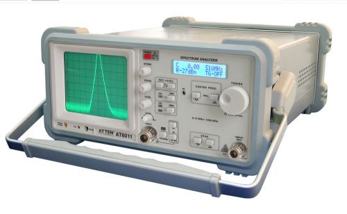 Dds spectrum analyzer analyser 0.15mhz-1ghz tracking generator110v/220v at6011(b for sale