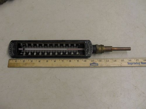 Vintage 1950s art deco nos gotham instruments thermometer thermowell 30°f-240°f for sale