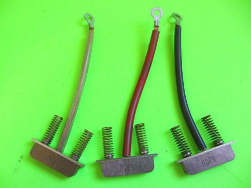 Copper Graphite Brushes K076 (Lot of 3)