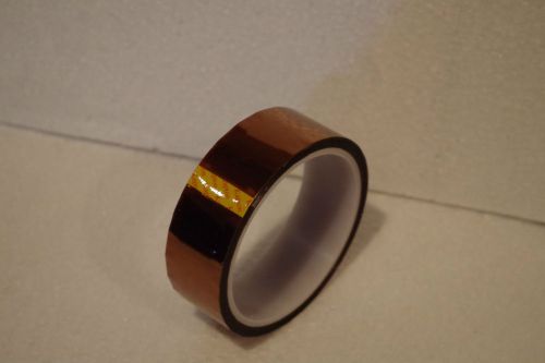 High temperature heat resistant polyimide (Kapton) tape 25mm (1&#034;)  x 33m (100ft)