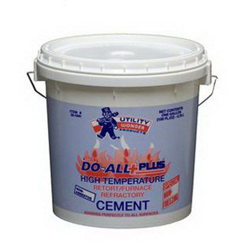 Utility 30-1031 Do-All+Plus Furnace/Refractory/Retort And Stove Cement, 1/2 gal