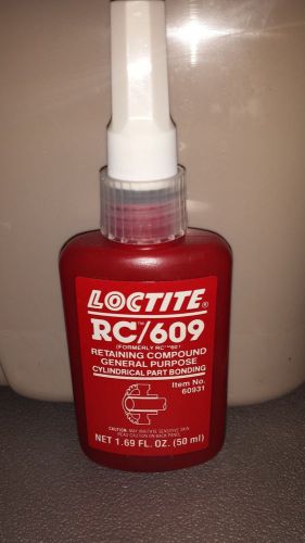 Loctite rc/609 retaining compound (green) item no 60931 for sale