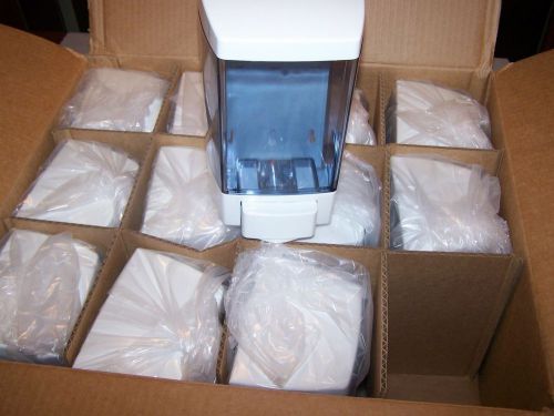 Lot of (12) impact &#034;clearvu&#034; liquid and foaming soap dispenser 46 oz capacity for sale