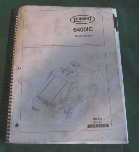 TENNANT 6400IC Service Manual