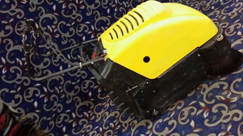 Karcher battery powered walk behind floor sweeper