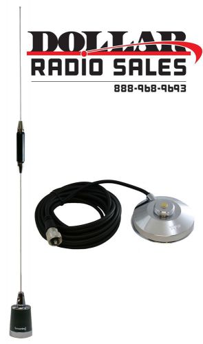 Tram uhf 450-470mhz 5.5dbd gain magmount antenna kit icom kenwood mobiles pl259  for sale