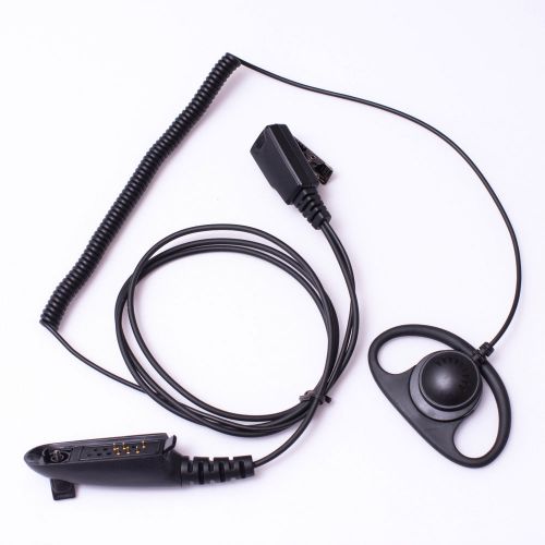 D-Sharp Earhanger PTT for Motorola PTX700 PTX760 PTX780 PRO7550 PRO7750 PRO9150