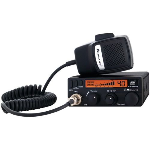 Midland full-featured cb radio with weather scan technology for sale