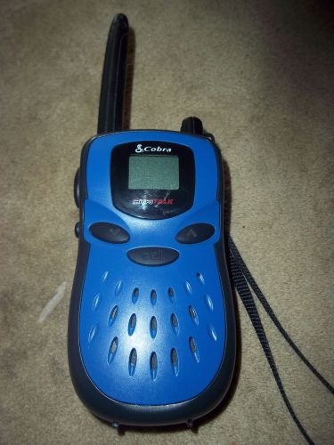 Cobra Model FRS-120 Micro Talk 5.2 MHZ Handheld 2-Way Radio Walkie Talkie BLUE