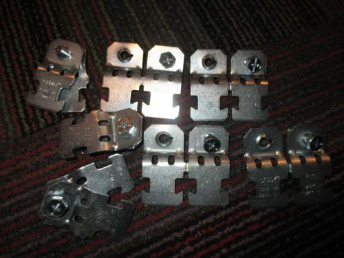 New lot of 7 rigd caddy 1/2&#034; conduit strut pipe clamps, new &amp; ready to work for sale