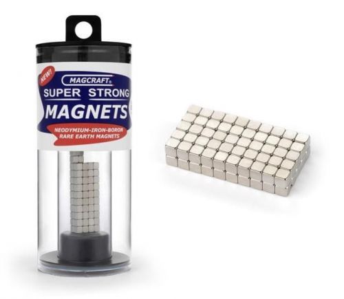 Magcraft 570 1/8&#034; Rare Earth Cube Magnets (100)