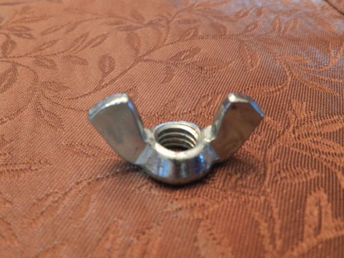 New chrome wing nut 3/8-16 lot of 5 wingspread 1 &amp; 3/8” for sale