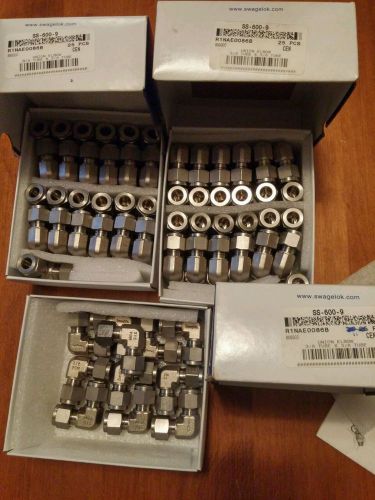 NEW Swagelok Stainless Steel Union Elbow Tube Fittings SS-600-9