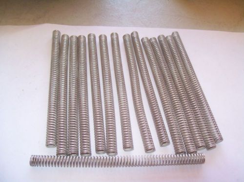 COMPRESSION SPRING LOT 15 PCS. .026x.225x3.500  PLATED
