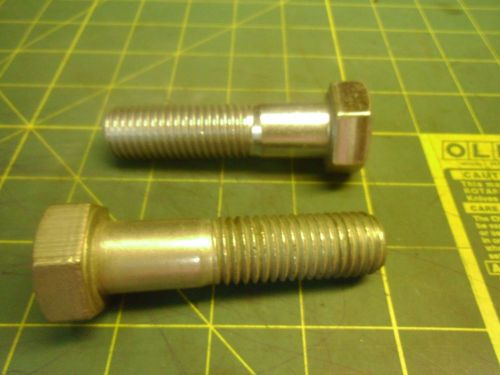3/4-10 x 3 hex head cap screws grade 5 zinc plated qty 2 #j53445 for sale