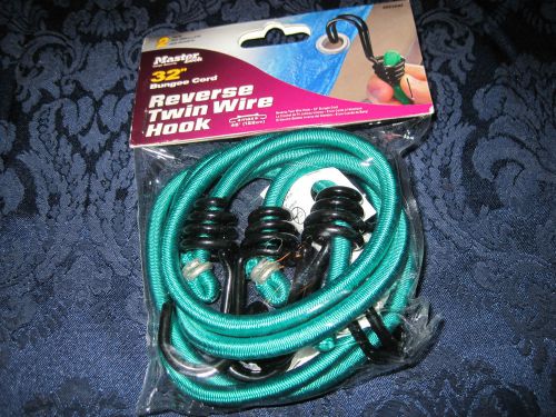 NEW Master Lock 3021DAT Green Bungee Cord - Pack of 2