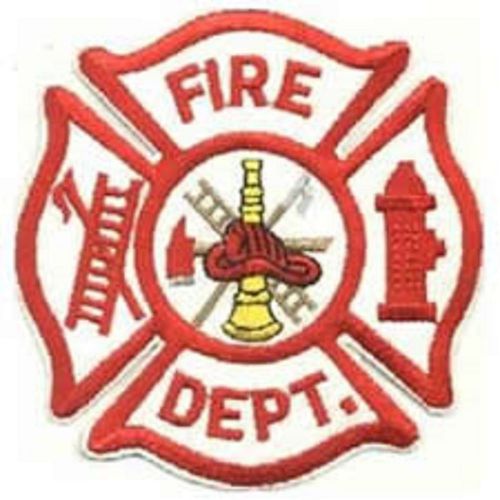 HEROS PRIDE- #5385 - Fire Dept. / 3-1/2&#034; X 3-1/2&#034;