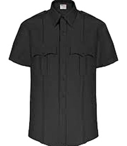 Elbeco tex-trop grey uniform shirt size 38  short sleeve * free shipping for sale