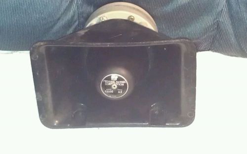 Federal signal corporation public safety equipment police siren speaker for sale