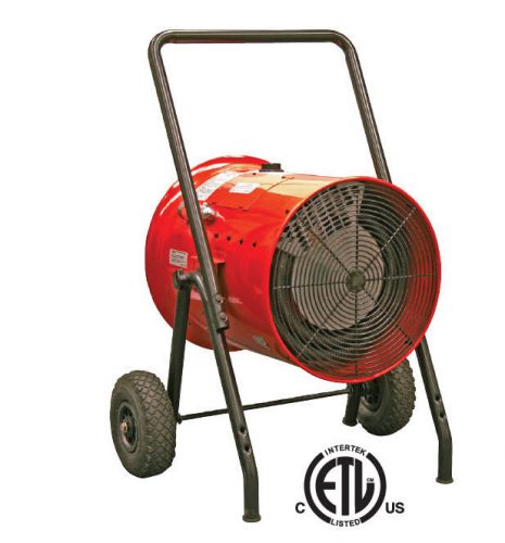 Electric heater - commercial - 10,000 w - 240 volt - 1 ph - 34,120 btu - 1100 sf for sale