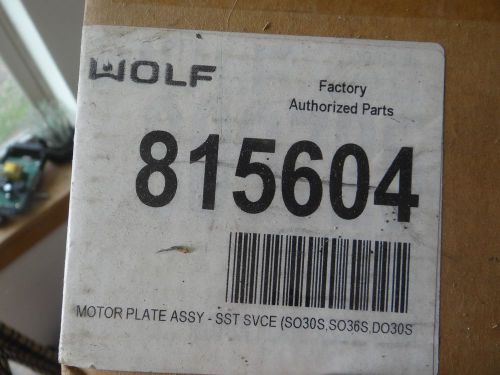 815604 Wolf Motor Sideplate
