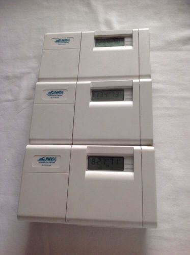 3 -Honeywell T8112D1047 Programable Thermostats &#034;White&#034;