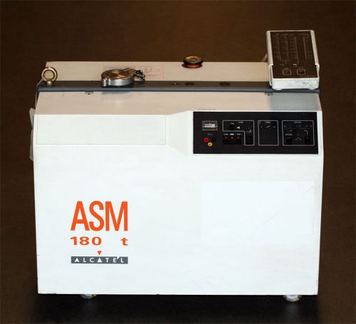 Leak detector (rental) alcatel helium leak detector asm 180t for sale