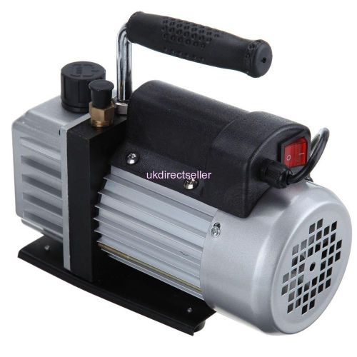 180w single stage 3.6cfm 1/4hp rotary vane vacuum pump hvac air ac r410a r134a for sale