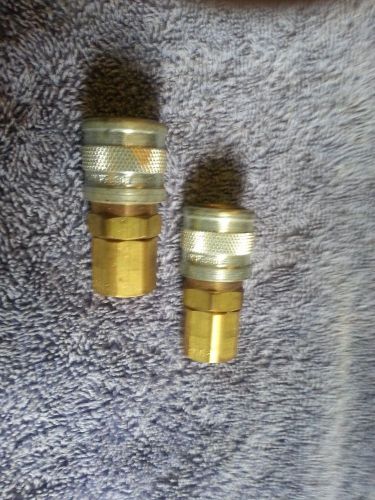 One (1 )  new foster usa 1/4&#034; npt female one way shut-off quick connect  - 3003 for sale