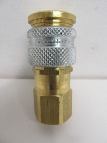 Coilhose pneumatics 110, 1/4&#034; megaflow automatic high flow quick coupler for sale