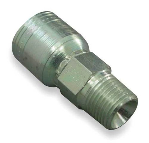 Eaton aeroquip 1aa4mp4 fitting, straight, 1/4 in hose, 1/4-18 npt &#034;nr&#034; for sale