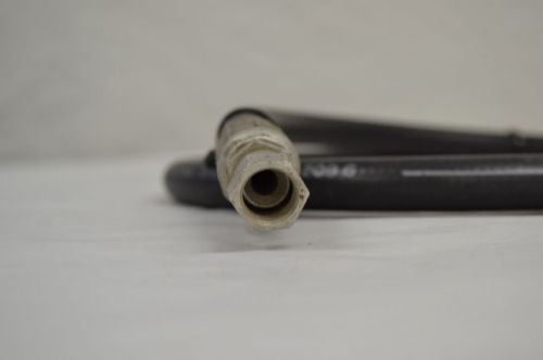 New parker 301-6 no-skive hydraulic hose 2w 4ft 3/8in 1/4in npt  d203605 for sale