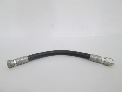 NEW PARKER 12IN LENGTH 1/2IN ID 5/8IN JIC FITTING 3500PSI HYDRAULIC HOSE D293611