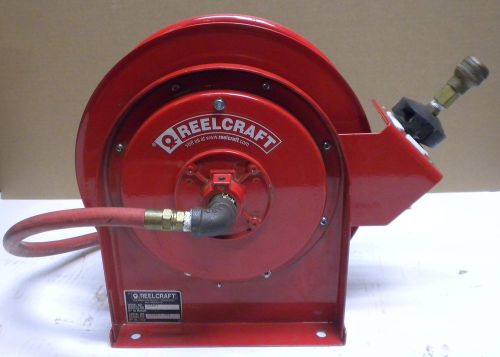 Reelcraft pneumatic hose reel and hose (2z863) for sale