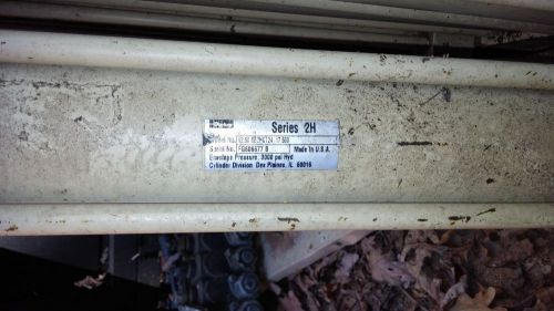 Parker series 2h hydraulic cylinder 2 1/2 &#034; x 17 1/2 &#034; x 1 3/4 &#034; 3000 psi for sale