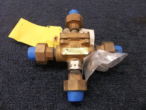 Cla-val clayton brass automatic fluid pressure valve 1/2 102h-1 46656f 4-way new for sale