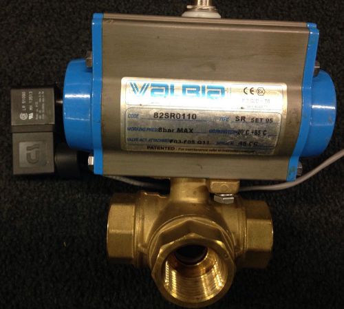 Valbia 82sr0110 set 05 3-way valve pneumatic solenoid controlled
