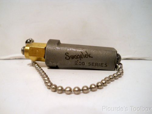 Used swagelok steel 1/8&#034; tube 200 series pre-swaging tool, ms-st-200 for sale