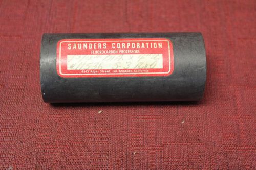 Saunders corporation 11536 s-3 fluorocarbon rod 1-3/4&#034; dia x 4&#034; length new for sale