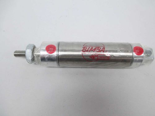 NEW BIMBA C-173-DP STAINLESS 3IN STROKE 1-1/2IN BORE PNEUMATIC CYLINDER D361266